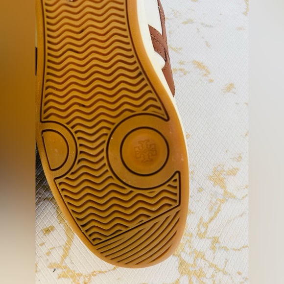 🔥🔥FINAL CLEARENACE 🔥🔥 TORY BURCH Hank Mixed Leather Retro Sneakers - Picture 7 of 7
